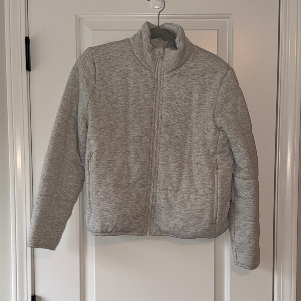 Target Heather Gray Quilted Jacket